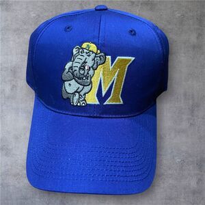 MiLB Modesto A's Retro Blue Yellow Snapback Hat NWT Baseball Men's One Size